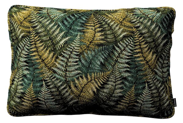Gabika so šnúrkou, obliečka 60x40cm farba produktu zelená látka zapletaná, vzorované