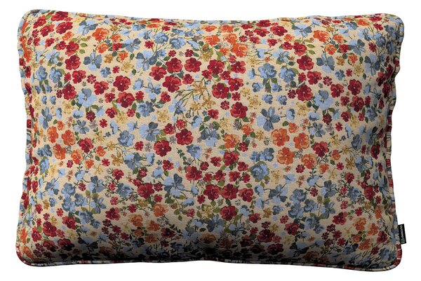 Gabika so šnúrkou, obliečka 60x40cm farba produktu viacfarebná látka zapletaná, vzorované