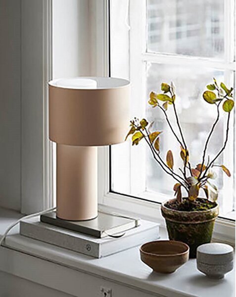 Stolové Lampa Woud, Béžová, Obývacia izba, Kov