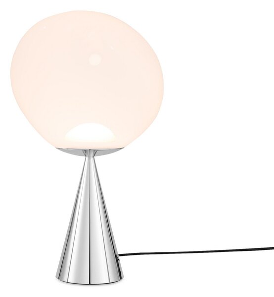 Stolové Lampa Tom Dixon, Melt Cone Fat, stmievateľné, Metalická, Obývacia izba, Plast, Dizajnový