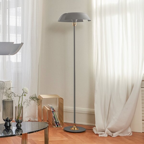 Stojacie Lampa AYTM, Cycnus, Sivá, Obývacia izba, Kov, Dizajnový
