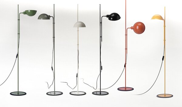Stojacie Lampa MARSET, Funiculí, Žltá, Obývacia izba, Kov, Dizajnový