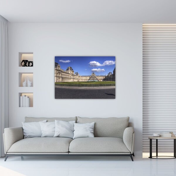 Múzeum Louvre - obraz (Obraz 60x40cm)