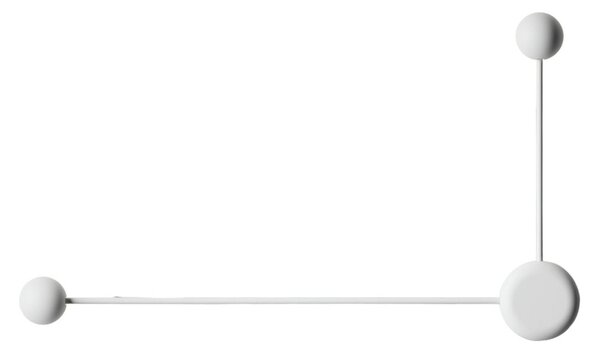 Nástenné Svietidlo Vibia, Pin, Biela, Obývacia izba, Kov, Dizajnový