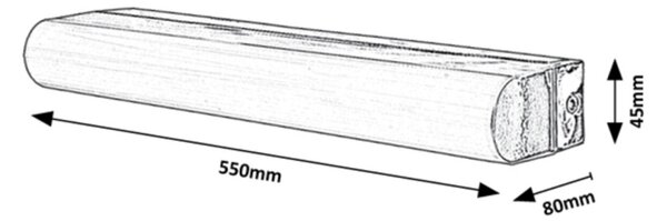 Rabalux 2066 LED kúpeľňové nástenné svietidlo nad zrkadlo Matt 1x15W | 1360lm | 4000K | IP44 - chróm, biela