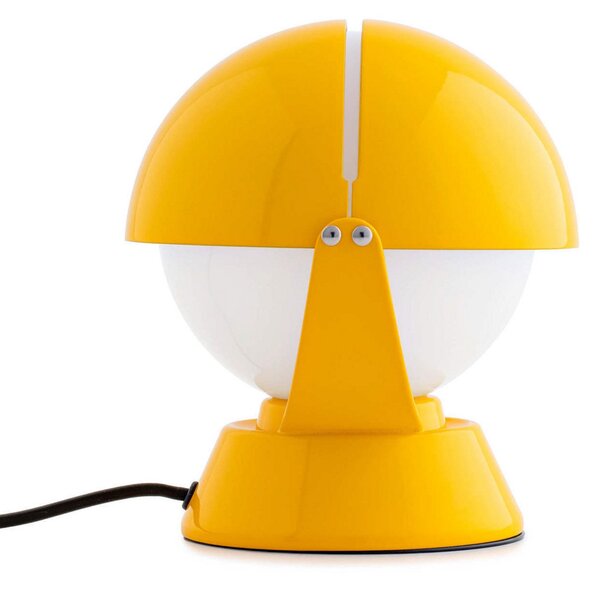 Stolové Lampa Stilnovo, Buonanotte, Žltá, Obývacia izba, Kov, Dizajnový