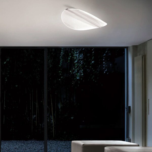 Stropné Lampa Stilnovo, Diphy, stmievateľné, Biela, Obývacia izba, Kov, Moderný