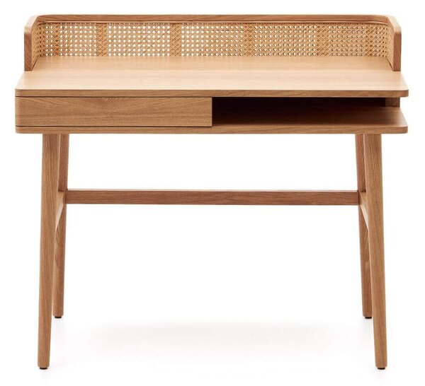 MUZZA Pracovný stôl Arista 105 x 61 cm prírodný