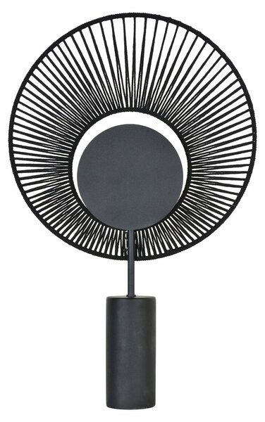 Stolové Lampa Forestier, Oyster, Čierna, Obývacia izba, Kov, Dizajnový