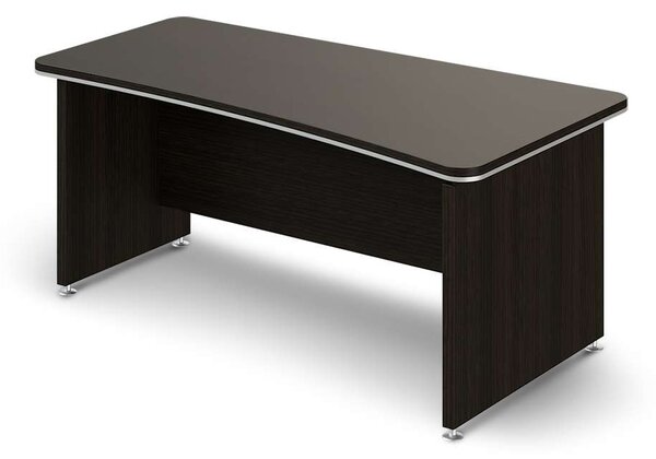 Ergonomický stôl TopOffice 180 x 94,8 cm, pravý, wenge
