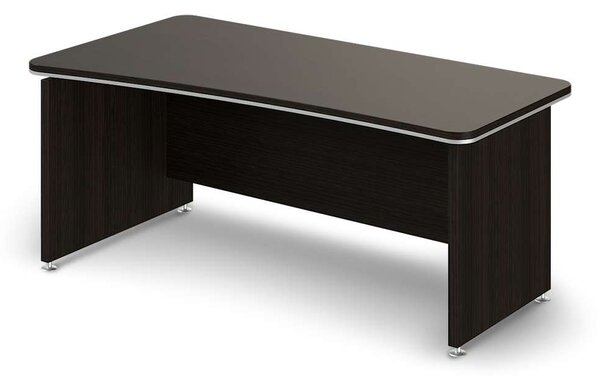 Ergonomický stôl TopOffice 180 x 94,8 cm, ľavý, wenge