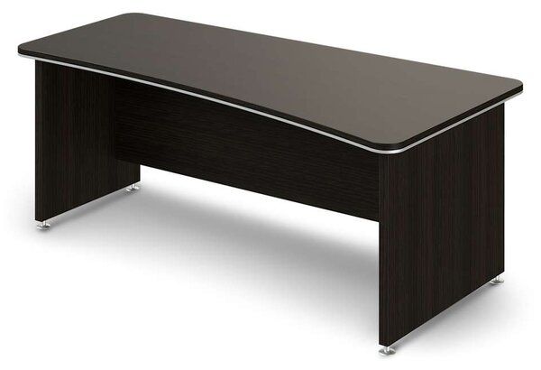 Ergonomický stôl TopOffice 200 x 100 cm, pravý, wenge