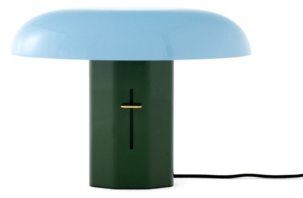 Stolové Lampa &Tradition, Montera JH42, stmievateľné, Zelená, Obývacia izba, Hliník, Dizajnový