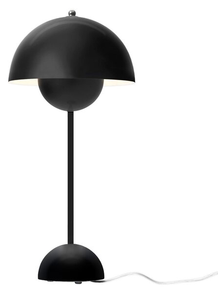 Stolové Lampa &Tradition, Flowerpot VP3, Čierna, Obývacia izba, Kov, Dizajnový