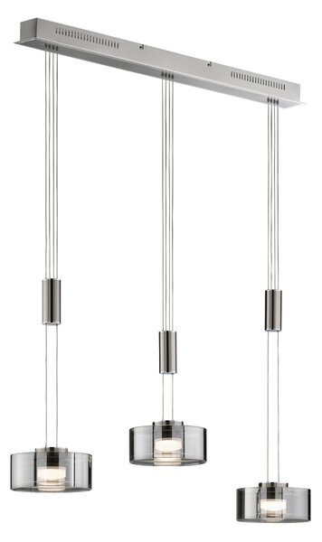 ZÁVESNÉ LED SVIETIDLO, 95/20/100-160 cm - Interiérové svietidlá
