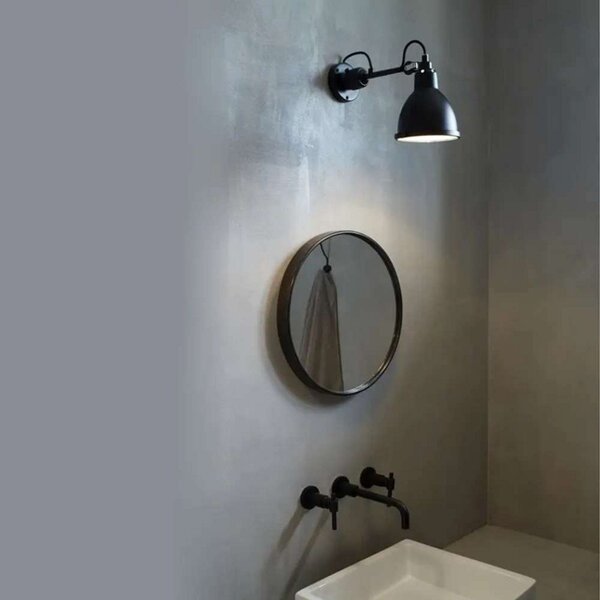 Nástenné Svietidlo Lampe Gras, Biela, Kúpeľňa, Kov, Dizajnový