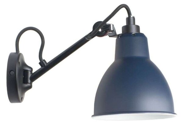 Nástenné Svietidlo Lampe Gras, Modrá, Obývacia izba, Kov