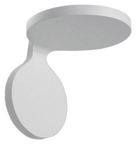 Nástenné Svietidlo Artemide, Biela, Obývacia izba, Hliník