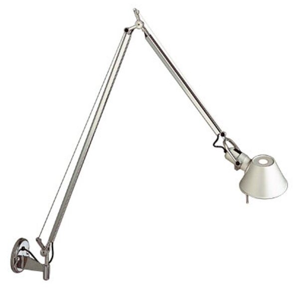 Nástenné Svietidlo Artemide, stmievateľné, Metalická, Pracovňa, Hliník, Dizajnový