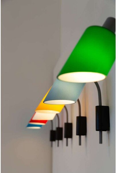 Nástenné Svietidlo Nemo Lighting, Modrá, Obývacia izba, Kov