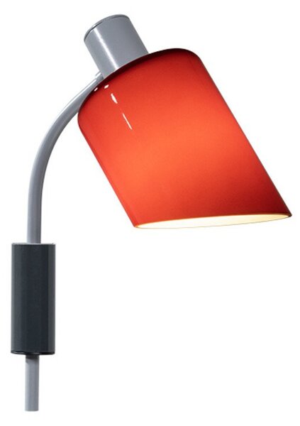 Nástenné Svietidlo Nemo Lighting, Červená, Obývacia izba, Kov