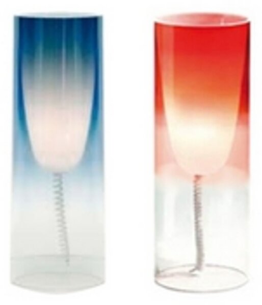 Stolové Lampa Kartell, Transparentná, Obývacia izba, Plast