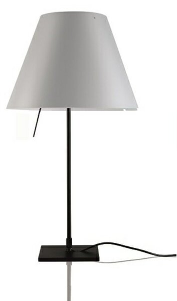 Stolové Lampa Luceplan, Biela, Obývacia izba, Hliník