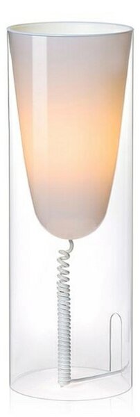 Stolové Lampa Kartell, Transparentná, Obývacia izba, Plast