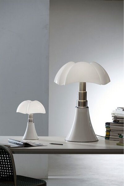 Stolové Lampa Martinelli Luce, stmievateľné, Hnedá / Hrdzavá, Obývacia izba, Kov