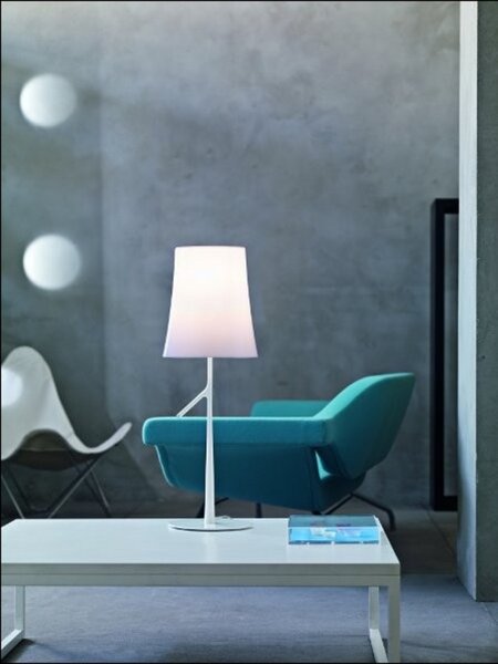 Stolové Lampa Foscarini, Biela, Obývacia izba, Kov