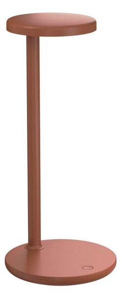 Stolové Lampa FLOS, stmievateľné, Hnedá / Hrdzavá, Obývacia izba, Hliník