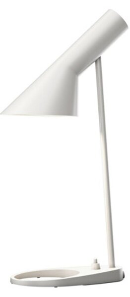 Stolové Lampa Louis Poulsen, AJ Mini, Biela, Obývacia izba, Kov, Dizajnový