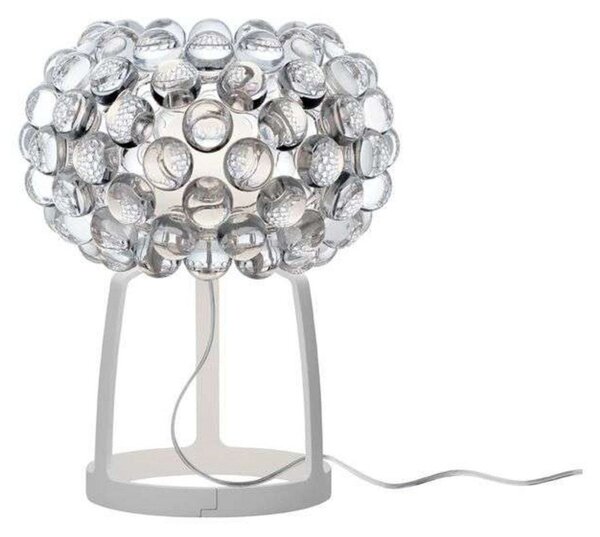 Stolové Lampa Foscarini, stmievateľné, Transparentná, Obývacia izba, Kov