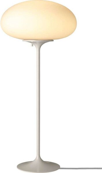 Stolové Lampa GUBI, stmievateľné, Sivá, Obývacia izba, Kov