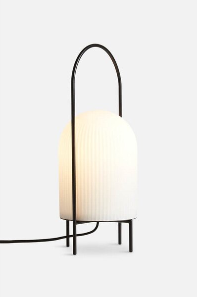 Stolové Lampa Woud, Biela, Obývacia izba, Sklo