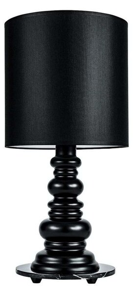 Stolové Lampa DESIGN BY US, Čierna, Obývacia izba, Sklo