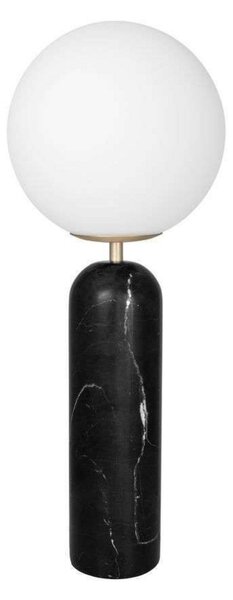 Stolové Lampa Globen Lighting, Torrano, Čierna, Obývacia izba, Sklo, Dizajnový