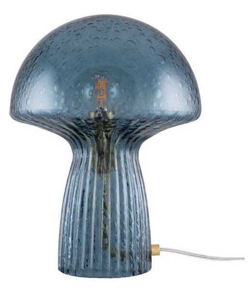Stolové Lampa Globen Lighting, Modrá, Obývacia izba, Sklo