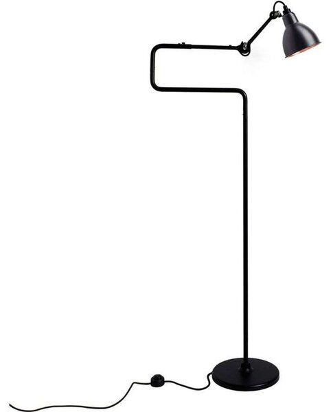 Stojacie Lampa Lampe Gras, Čierna, Obývacia izba, Kov