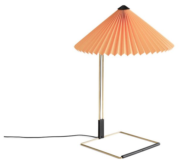Stolové Lampa HAY, stmievateľné, Oranžová, Obývacia izba, Tkanina / Textil