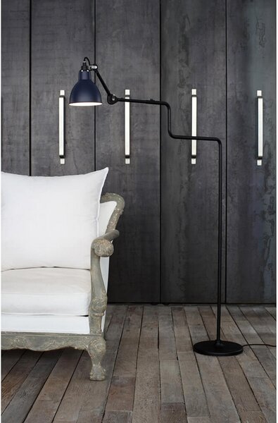 Stojacie Lampa Lampe Gras, Čierna, Obývacia izba, Kov