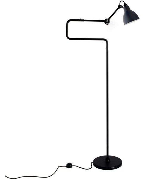 Stojacie Lampa Lampe Gras, Čierna, Obývacia izba, Kov