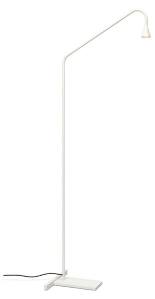 Stojacie Lampa Trizo21, Biela, Obývacia izba, Mosadz