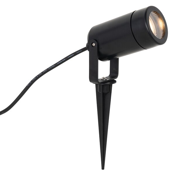 Nastaviteľné čierne bodové svetlo IP65 - Solo Eco