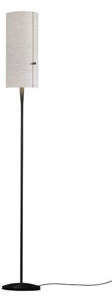 Stojacie Lampa Serien Lighting, stmievateľné, Sivá, Obývacia izba, Kov