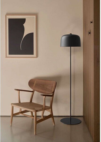 Stojacie Lampa Luceplan, stmievateľné, Sivá, Obývacia izba, Kov