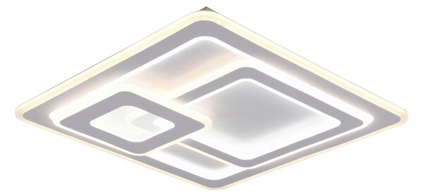 STROPNÉ LED SVIETIDLO, 51,5/51,5/7 cm Novel - Interiérové svietidlá