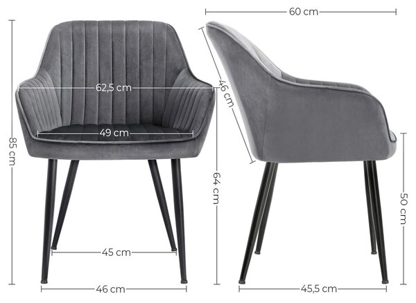 STOLIČKA, 62.5/85/60 cm - Stoličky, Online Only