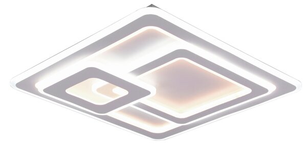 STROPNÉ LED SVIETIDLO, 51,5/51,5/7 cm Novel - Interiérové svietidlá