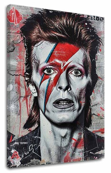 Obraz Davida Bowieho - Ikona hudby a štýlu 60x90 cm